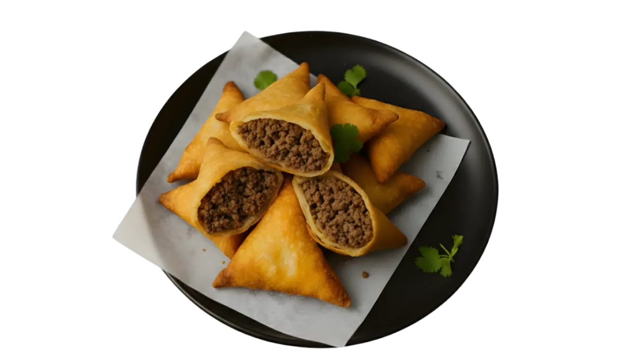 BBQ Kabab Samosa