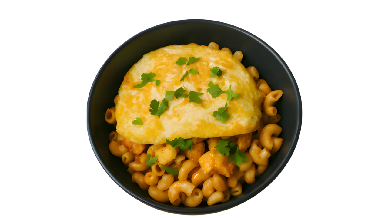 Chicken Egg Macaroni