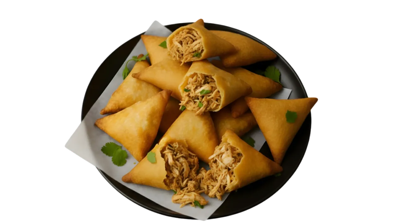 Chicken Stuffed Samosa
